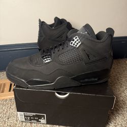 Jordan 4 Black Cat Size 12 Men’s 
