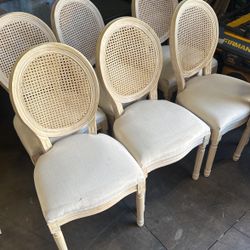 6 Chairs $100