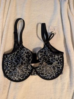 Leopard Print Underwire Bra with Tags 34ddd
