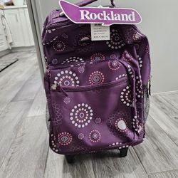 Rockland Girl Rolling School Backpack