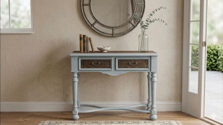 Vintage Inspired Foyer Table
