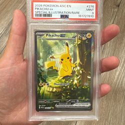 Pokemon Ascended Heroes Pikachu Psa9