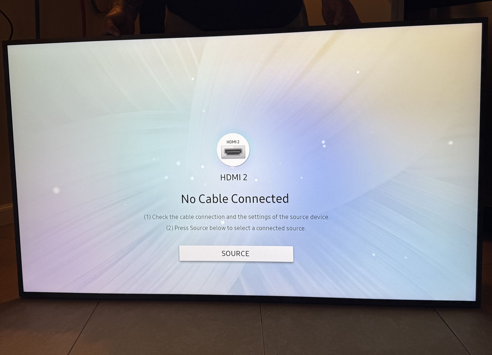 Samsung 55” TV Display