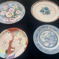 X4 Vintage Plates (All 4 for 20 bucks)