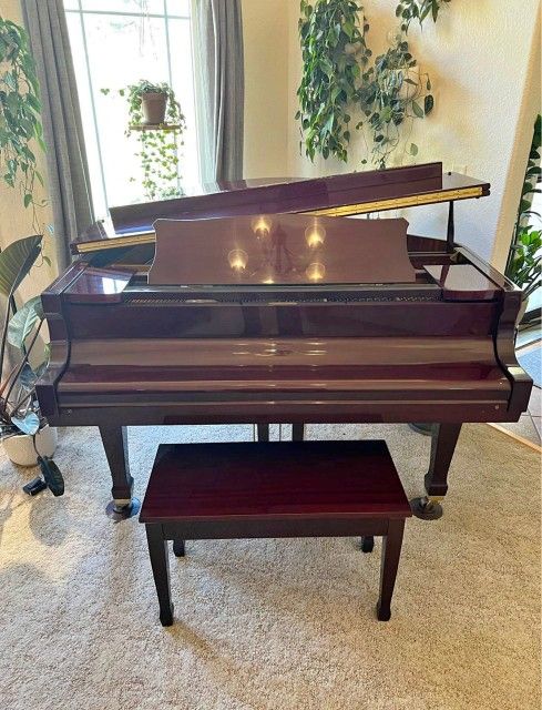 Weber Parlor Grand Piano WG-57 Mahogany Gloss