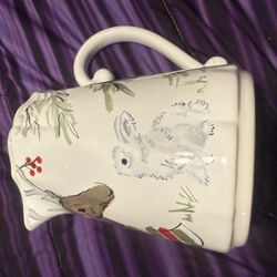 New Casafina Deer And Friends Pitcher