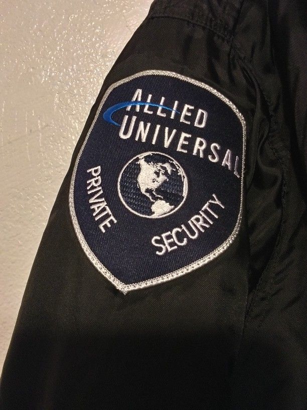 👻👮 ALLIED UNIVERSAL JACKET👮 👻