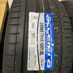 Set Of Four $400 245/45R18 Or Each $100 (Included Mount And Balance)
