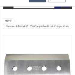 Bc 1000 Chipper knives