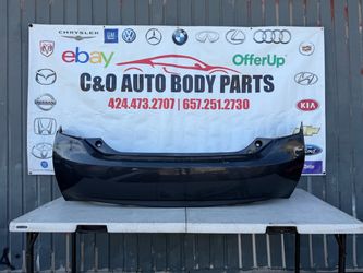 TOYOTA PRIUS 2010 2011 2012 2013 2014 2015 Rear bumper cover used.