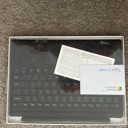 Microsoft Surface Pro 7, 6, 5, 4, 3 Type Cover Keyboard FMM-00001 BLACK
