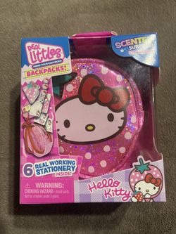 Hello Kitty Real Littles Strawberry Backpack New