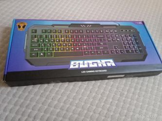 Bugha fortnite wired gaming keyboard 