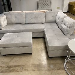 L Shape , Sectional, Sofa, Loveseat, Sleeper Sofa, Chaise, Recliner And Ottoman Options