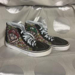Nintendo Vans Collaboration Game Over Mario And Luigi Shoe Limited Edition