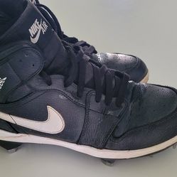 Nike Jordan 1 Retro Metal Cleats Size 8