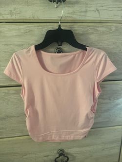 Light Pink Cropped Top from Amazon