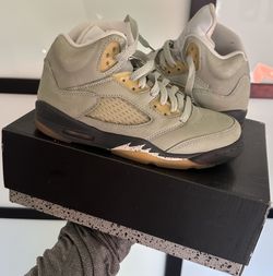 Jordan 5 GS Size 4 Jade Horizon 
