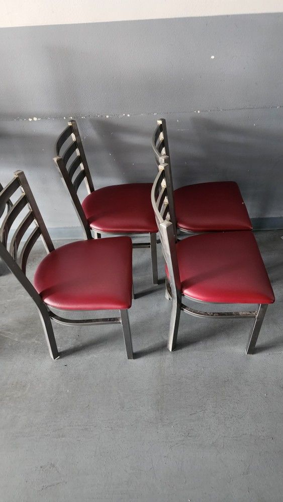 Metal Frame Restaurant Chair