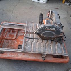RIDGID WET TILE SAW