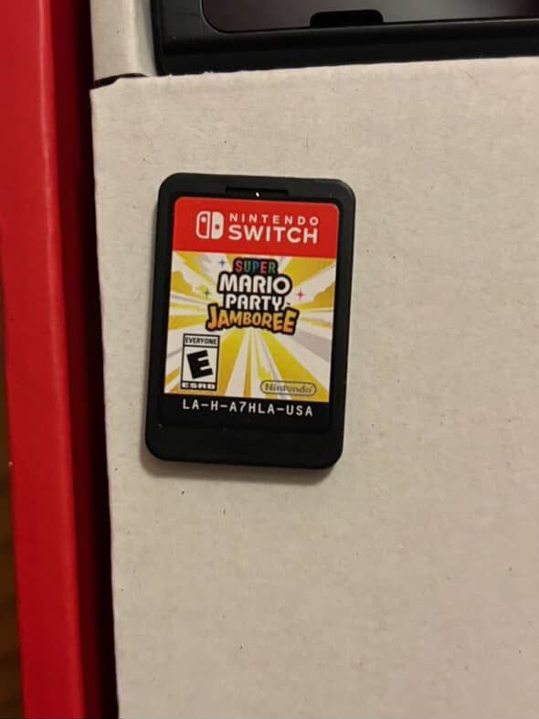 Nintendo Switch With Mario Party
