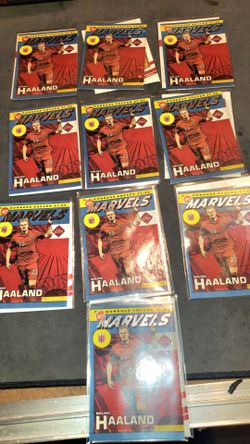 Lot of 20 ERIK HAALAND SOCCER superstar all for $30