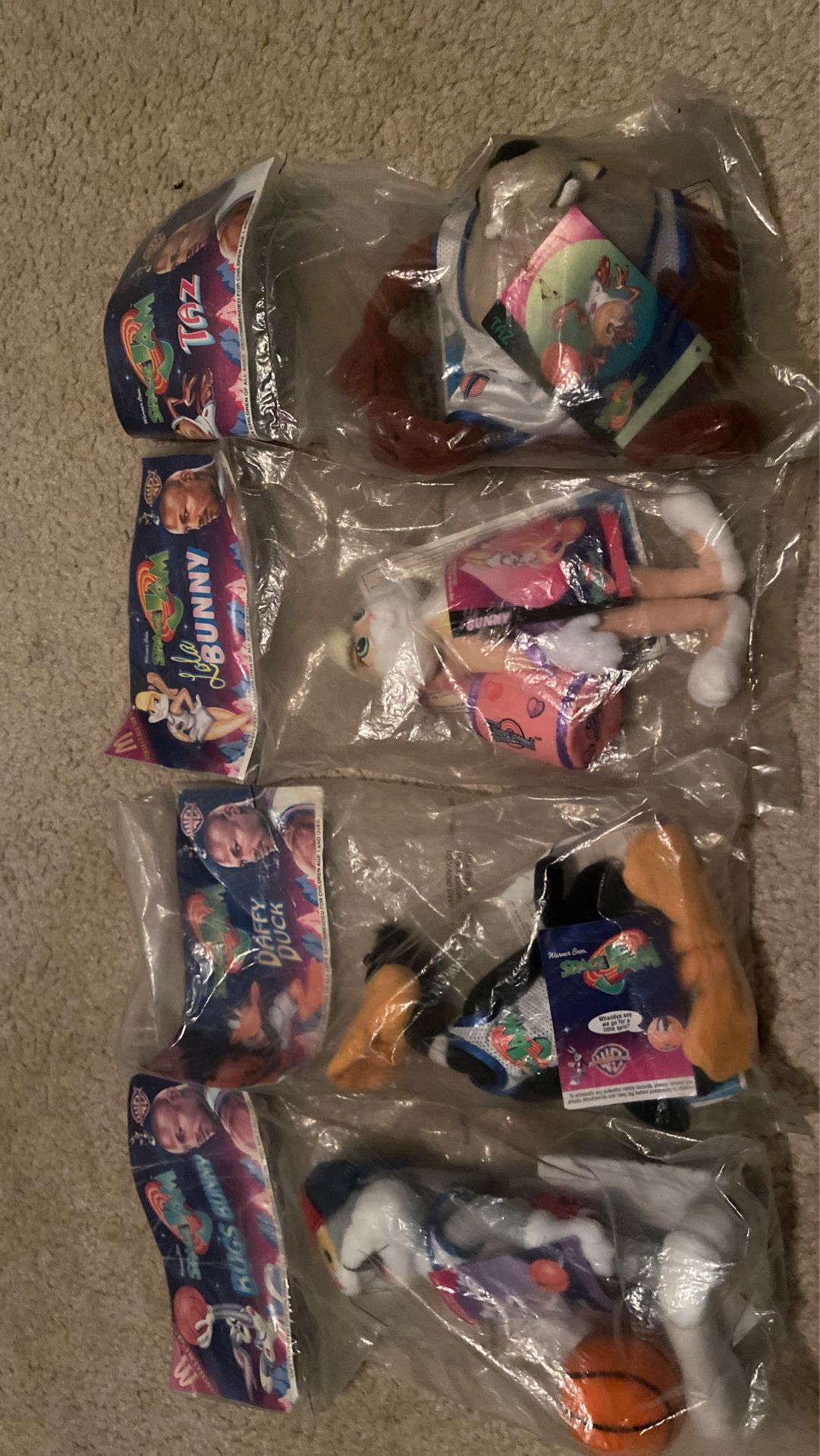 Old McDonald’s Space Jam Collectables
