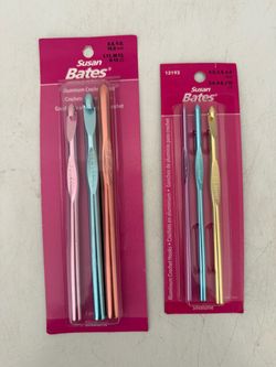 Susan Bates Aluminum Crochet Hook Sets