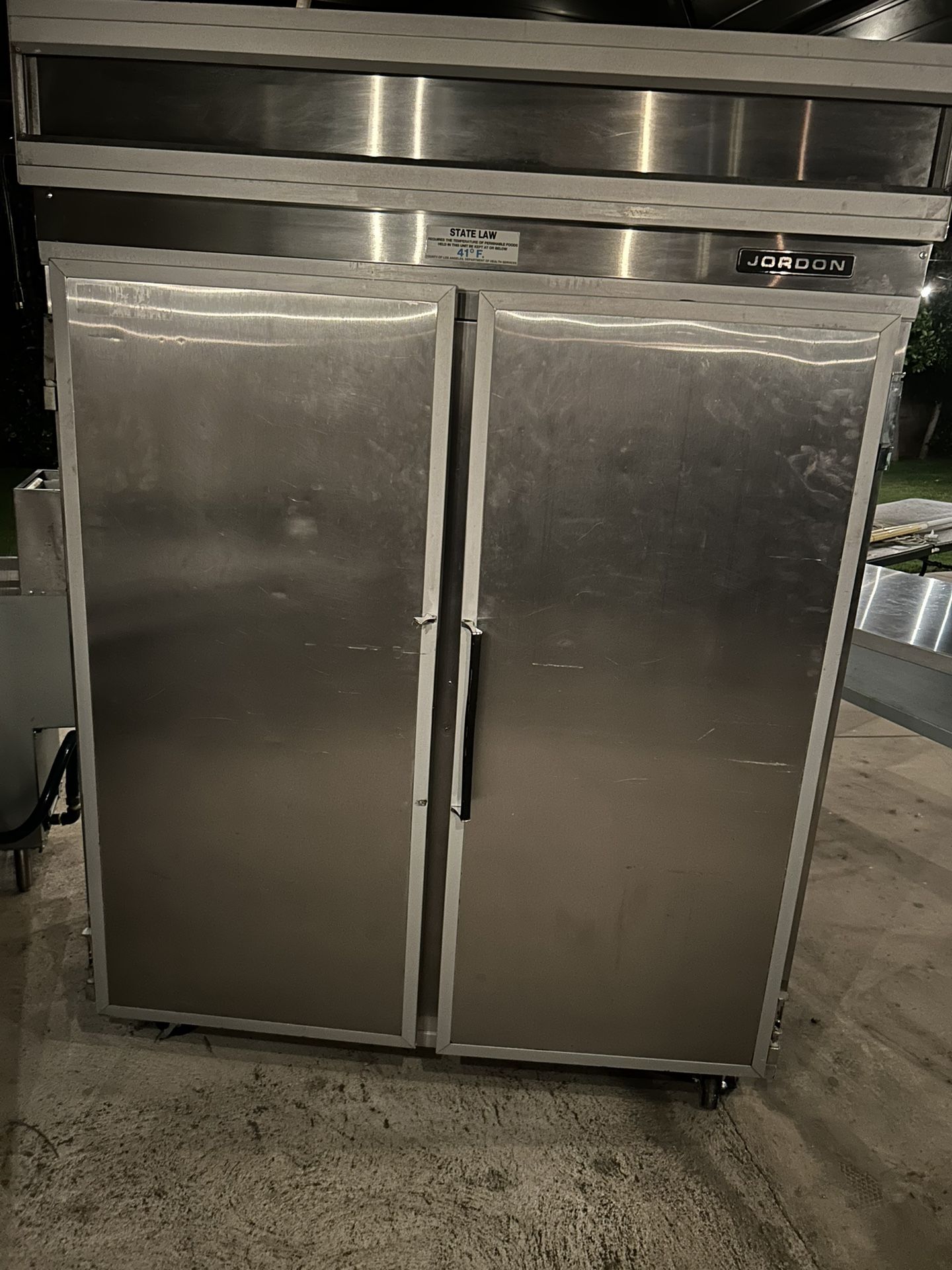 Jordon Double door Commercial Refrigerator