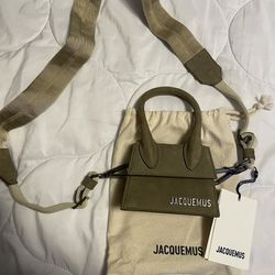 Jacquemus Le Chiquito Homme Mini Tote Bag - Green