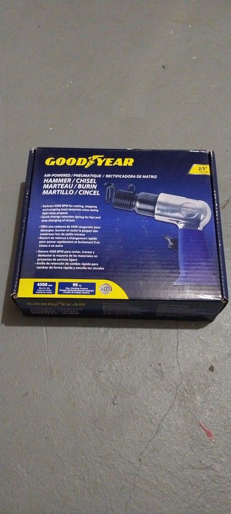 New In Box Goodyear Air Hammer/Chisel