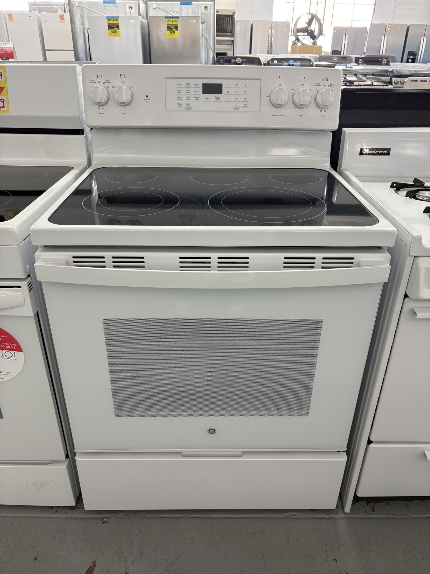 GE 30” Air Fry Electric 220v Stove