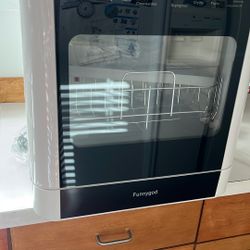 Funnygod Countertop Dishwasher