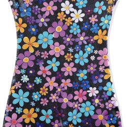 Gymnastics Leotards with Shorts for Girls Unicor Rainbow Balloon Flower Sparkly Gradient Colors Biketard 3-4-5T