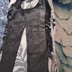 Motorcycle Leather Pants 