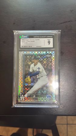 Roki Sasaki RC CGC 9 + Paul Skenes Mystical Raw and Brady House Immaculate Collection /99 auto