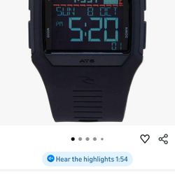 Rip Curl Mens Rifles Tide Watch