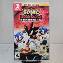 Sonic Shadow Generations For Nintendo Switch 