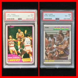 Graded Superstars Basketball Cards PSA Graded