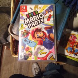 Brand New Never Opened Super Mario Party Nintendo Switch 