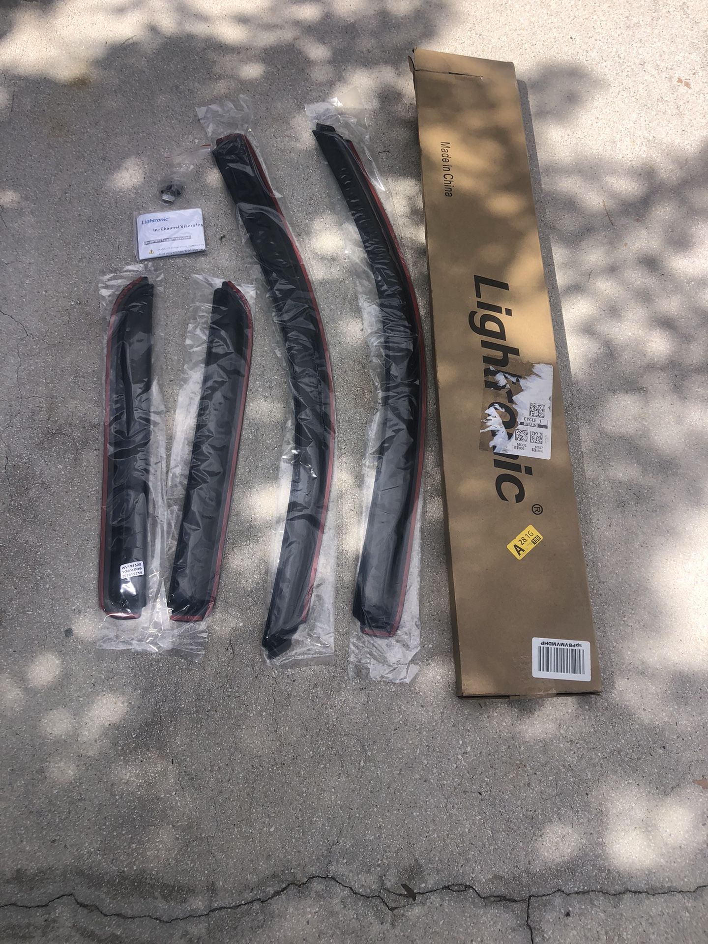 Silverado Rain Guards