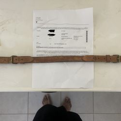 Louis Vuitton Leather Strap (Authentic)