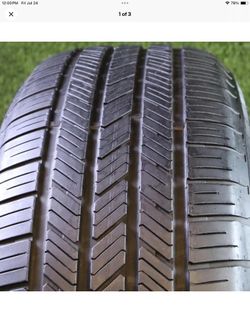235 55R19 Goodyear Eagle LS-2 with 85% Tread 7/32 101V SKU 27725 Road Force Balancing
