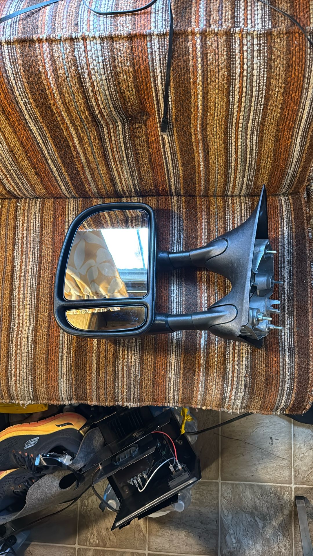 Ford Super Duty Driver Side Telescoping Rearview Mirror