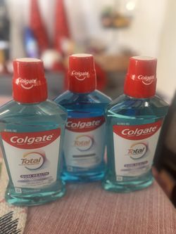 Colgate mouthwash 3 EACH$