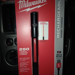 Milwaukee Rechargeable Pen Light &Laser Pointer