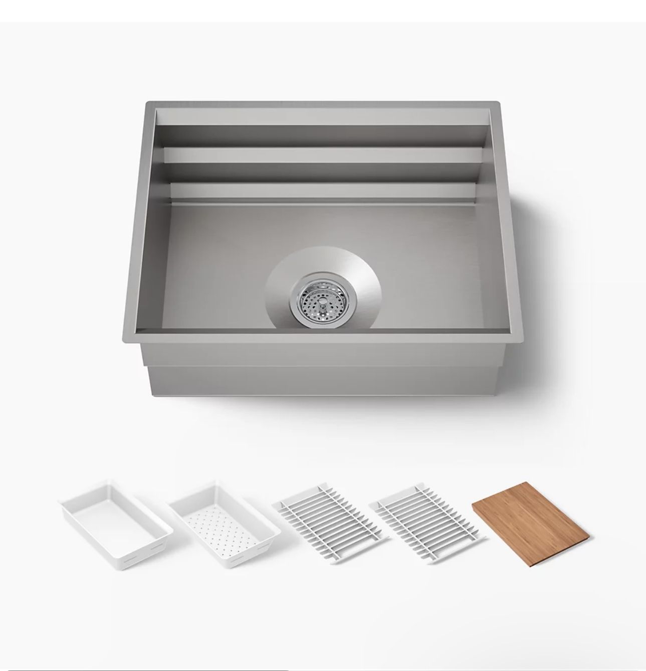Kohler. 23 in Stainless Steel single Sink
