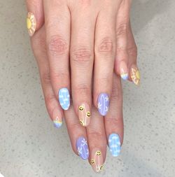 Coachella Apres Gel-x Nails