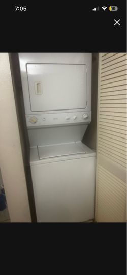 Stackable washer and dryer