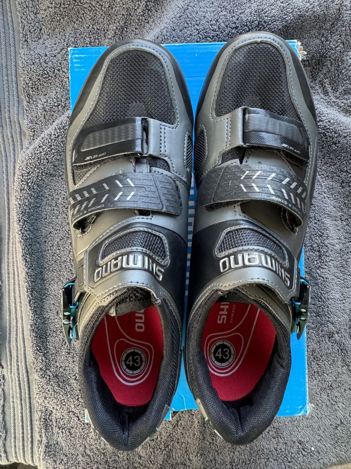 Shimano Dynalast SH-XC61L Carbon Mountain bike Shoes Eur 43 US 8.9 SPD